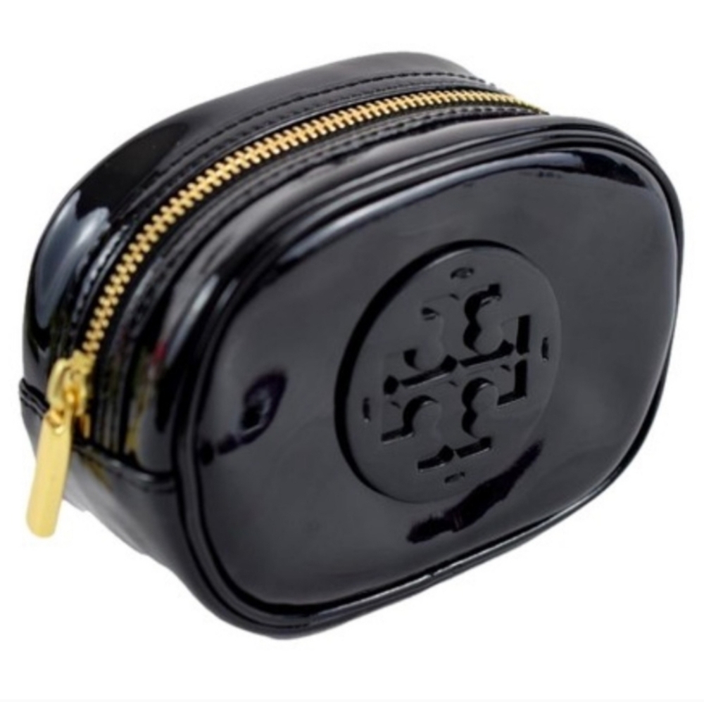 Tory Burch Black Cosmetic Bag